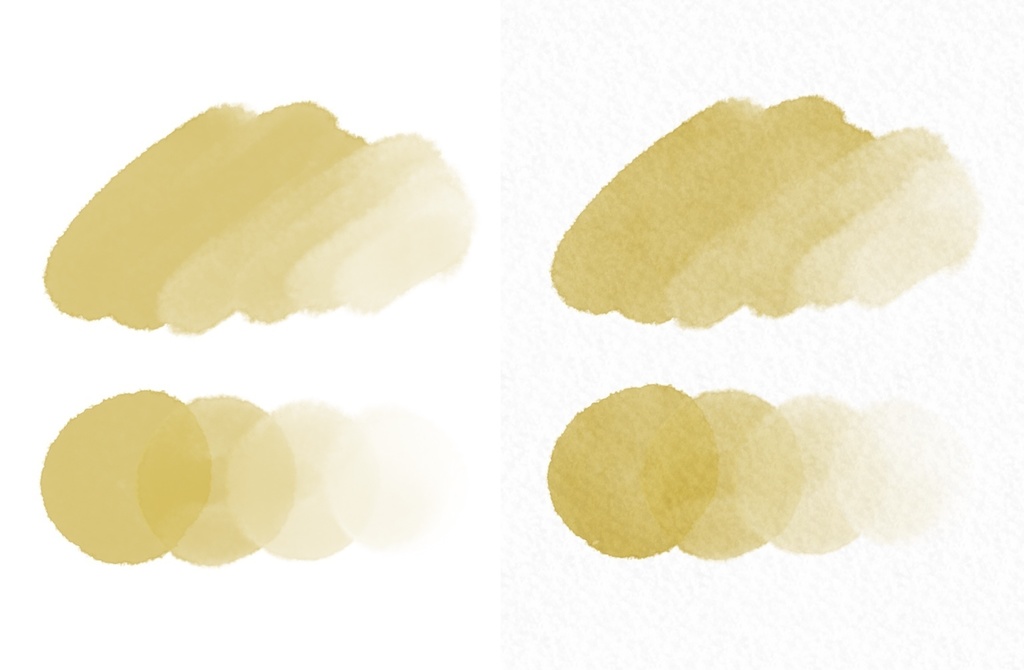 【無料DL有】procreate/psd/水彩紙テクスチャA判