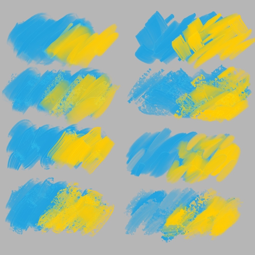 【無料DL有】procreate/厚塗りブラシセット