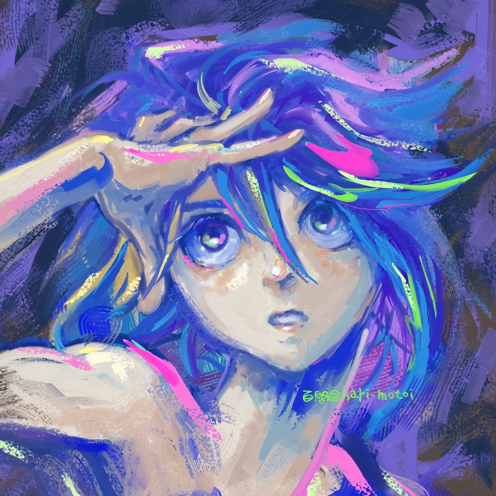 【無料DL有】procreate/厚塗りブラシセット