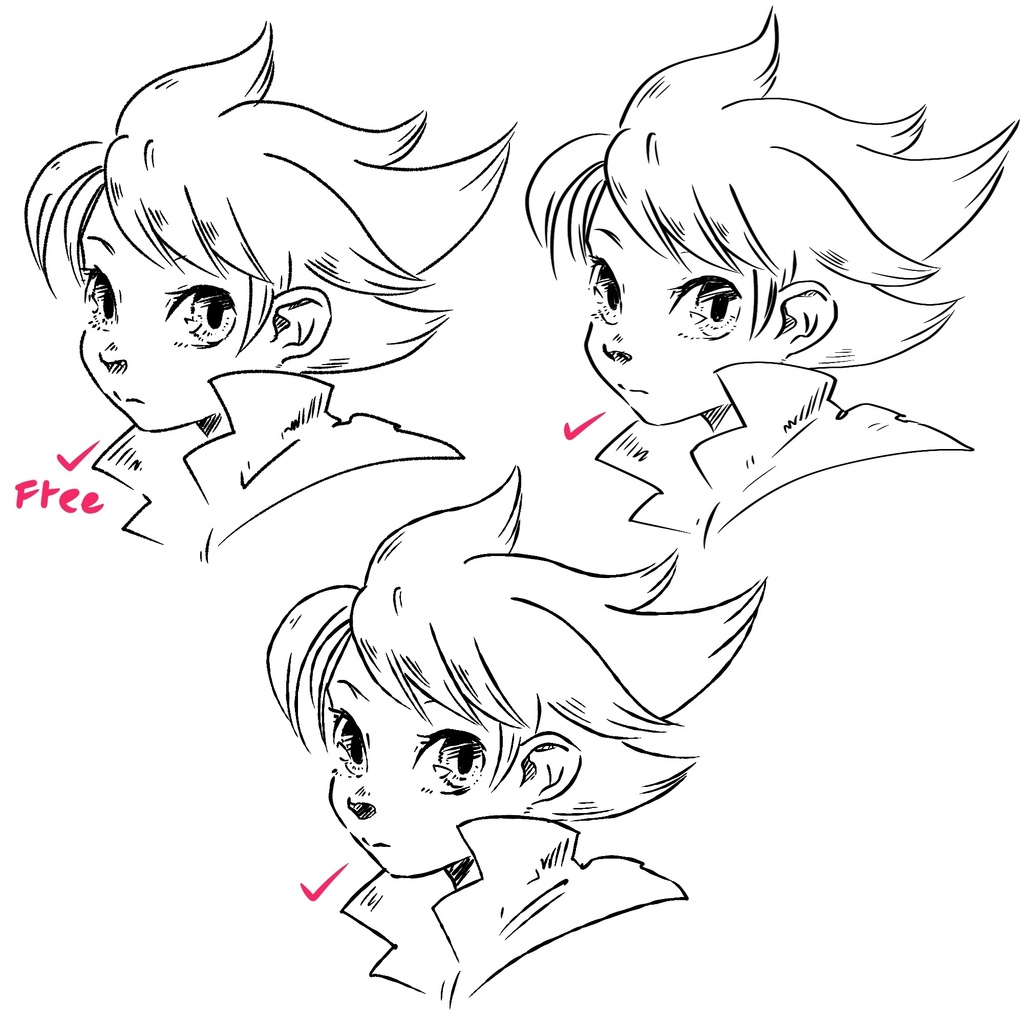 【無料DL有】procreate/無圧ブラシセット