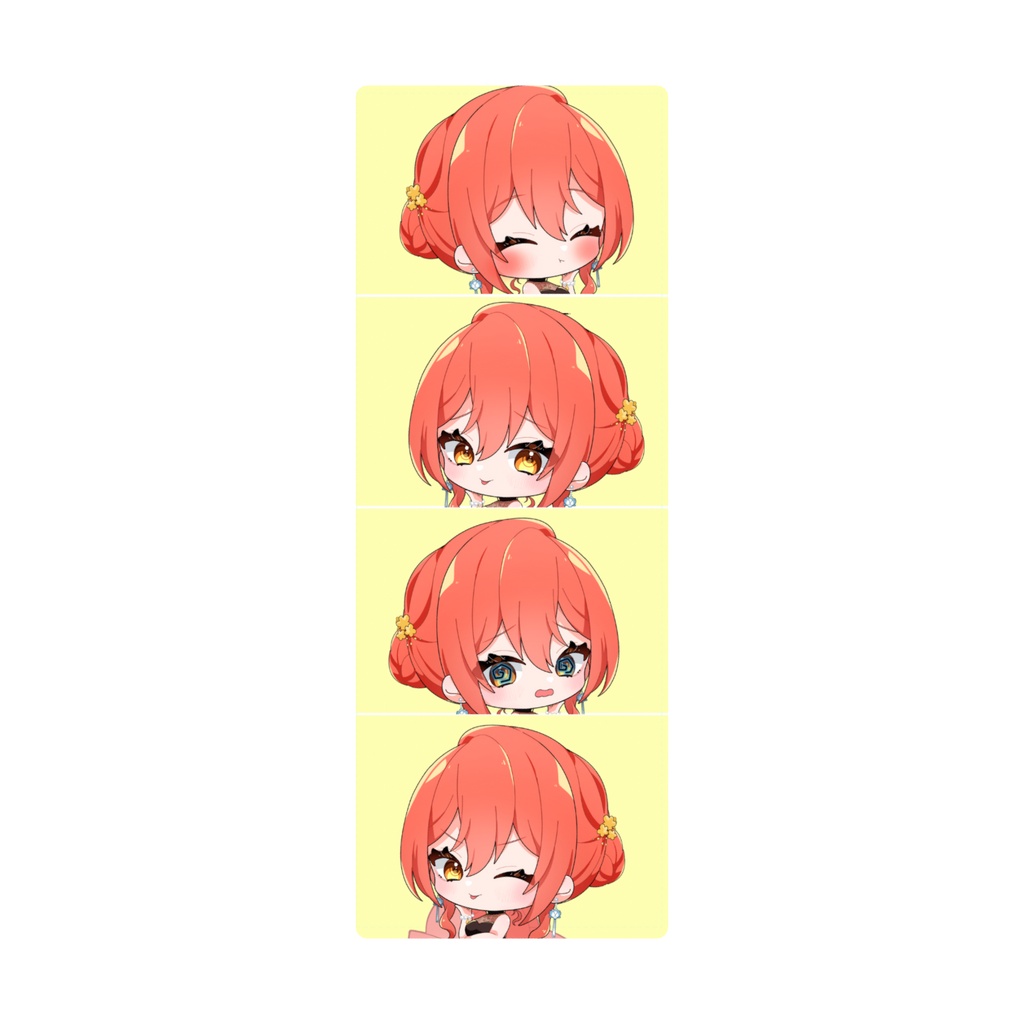 【赫狼那月】フォトキーホルダー(B)