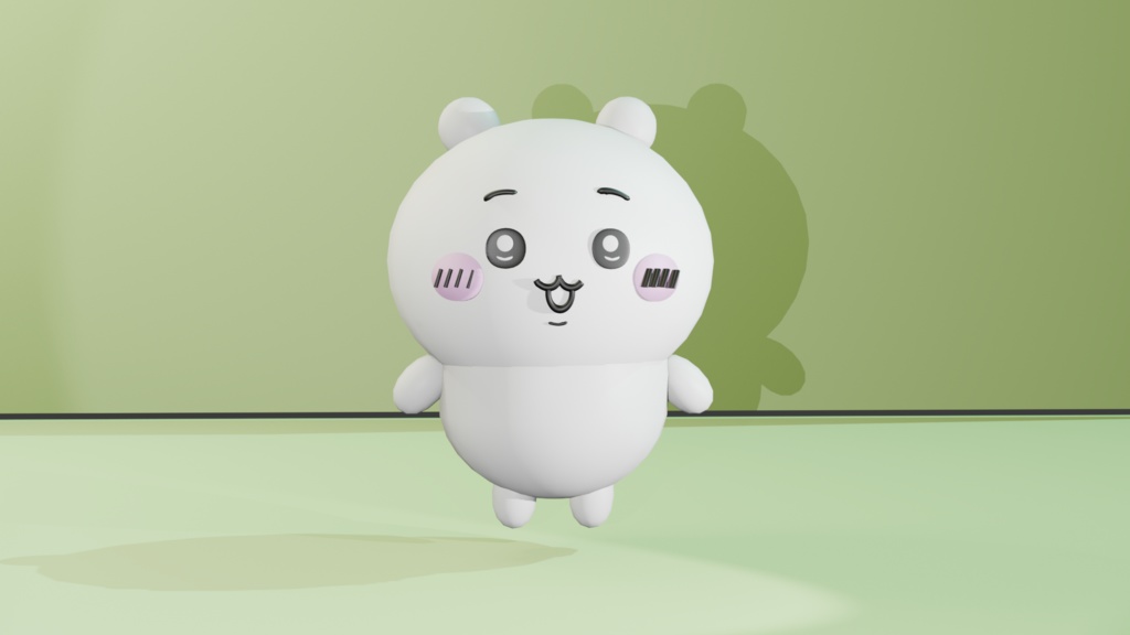chiikawa ちいかわ 3Dモデル