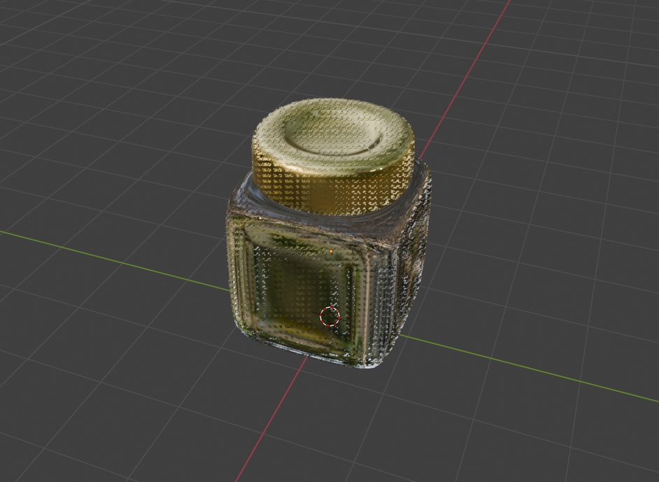 ガラス瓶 3Dモデル