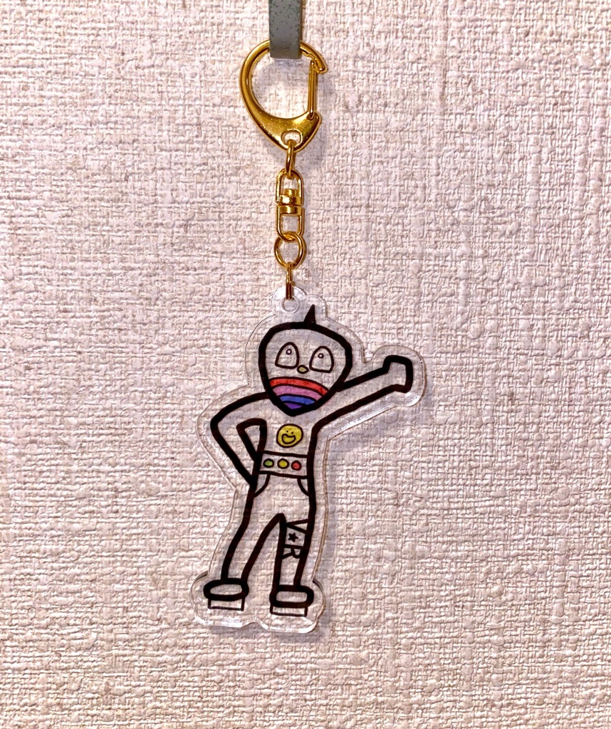 『レインボーマソ』アクリルキーホルダー②
