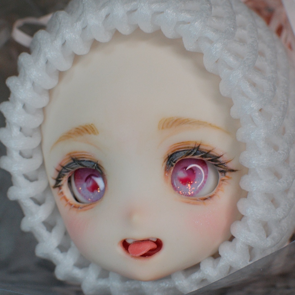 【Mecchori.】 DDH-022(SW肌)カスタムヘッド+ハンドメイドレジンアイ (あいみ)#10