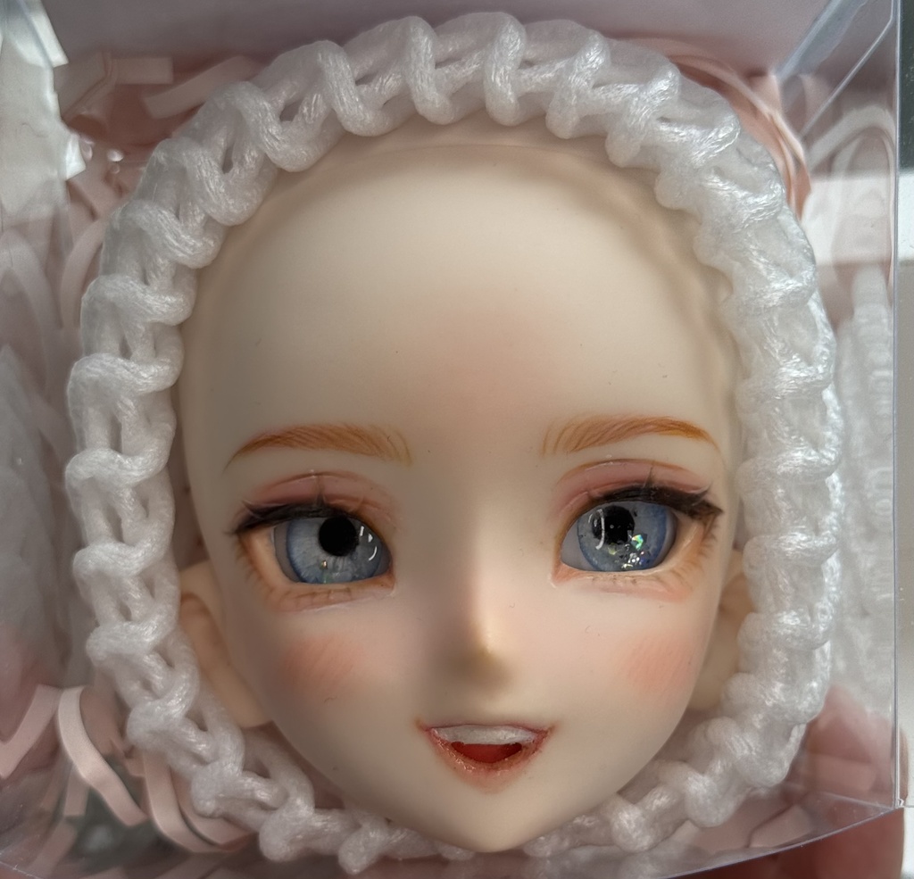 【Mecchori.】 DDH-07(SW肌)カスタムヘッド+ハンドメイドレジンアイ (まりん)#004