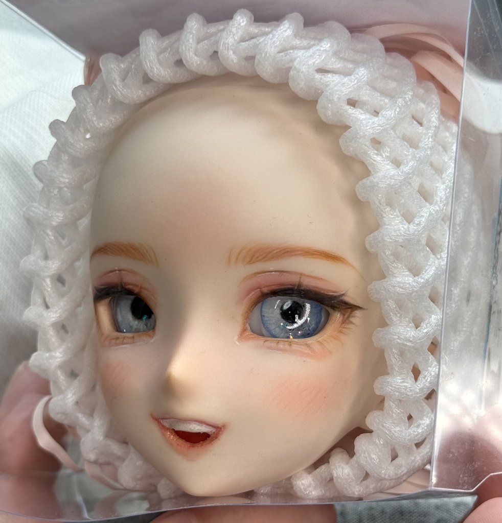 【Mecchori.】 DDH-07(SW肌)カスタムヘッド+ハンドメイドレジンアイ (まりん)#004