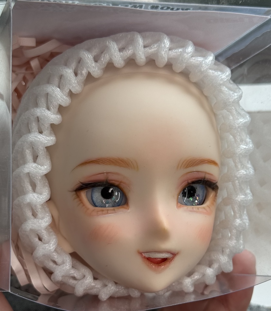 【Mecchori.】 DDH-07(SW肌)カスタムヘッド+ハンドメイドレジンアイ (まりん)#004