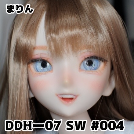 【Mecchori.】 DDH-07(SW肌)カスタムヘッド+ハンドメイドレジンアイ (まりん)#004