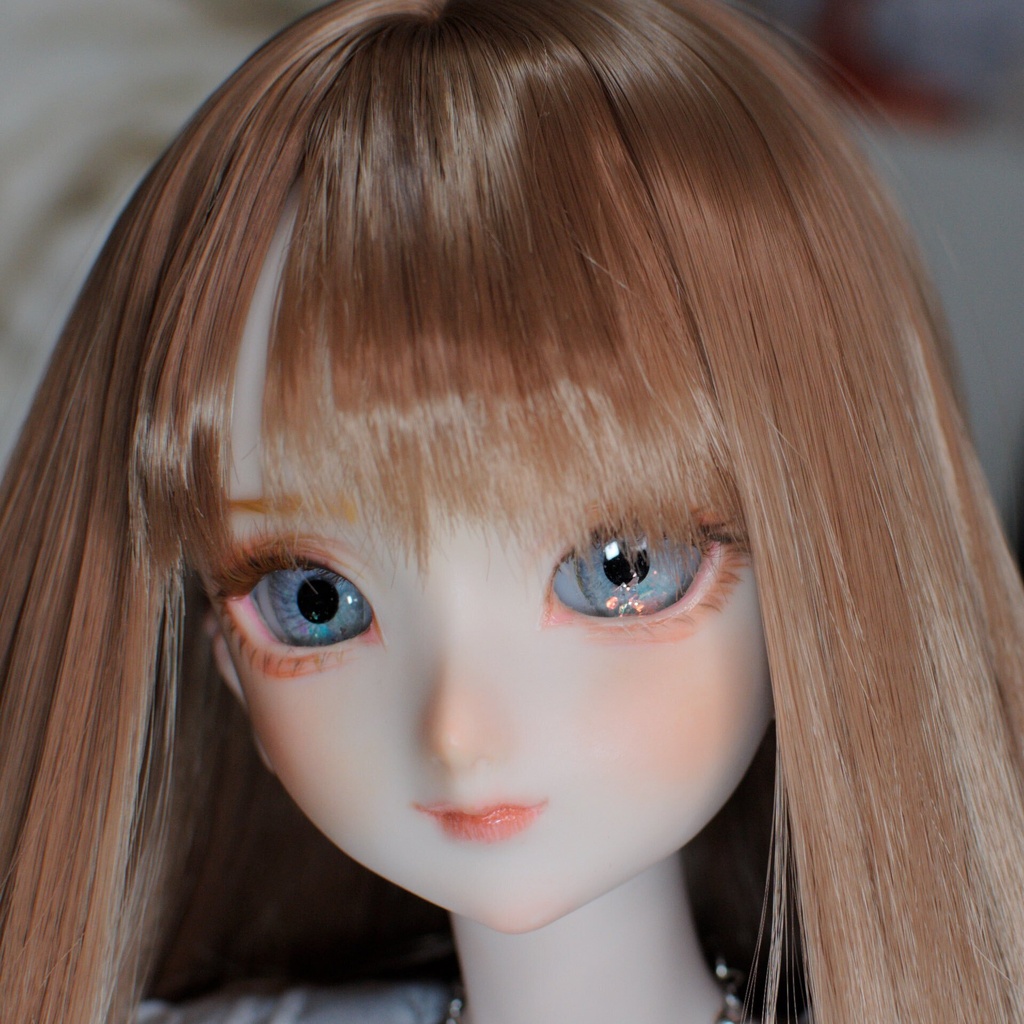 【Mecchori.】 DDH-07(SW肌)カスタムヘッド+ハンドメイドレジンアイ (アリア)#006