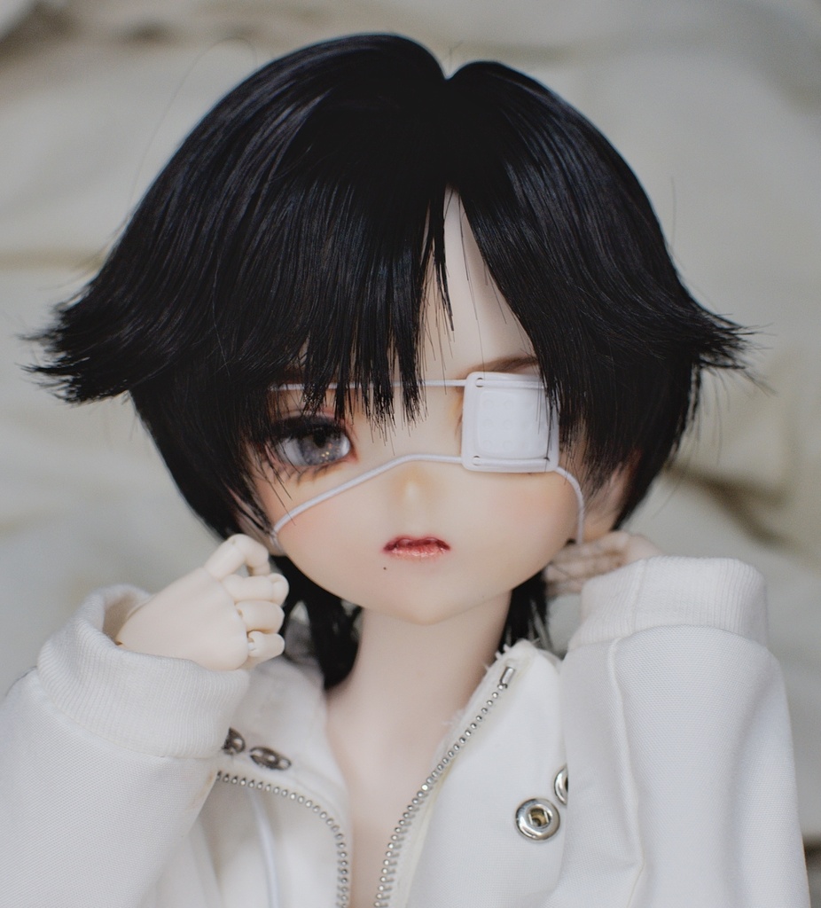 【Mecchori.】 DDH-10(SW肌)カスタムヘッド+ハンドメイドレジンアイ (いっさ）#017
