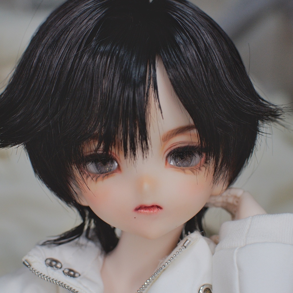 【Mecchori.】 DDH-10(SW肌)カスタムヘッド+ハンドメイドレジンアイ (いっさ）#017
