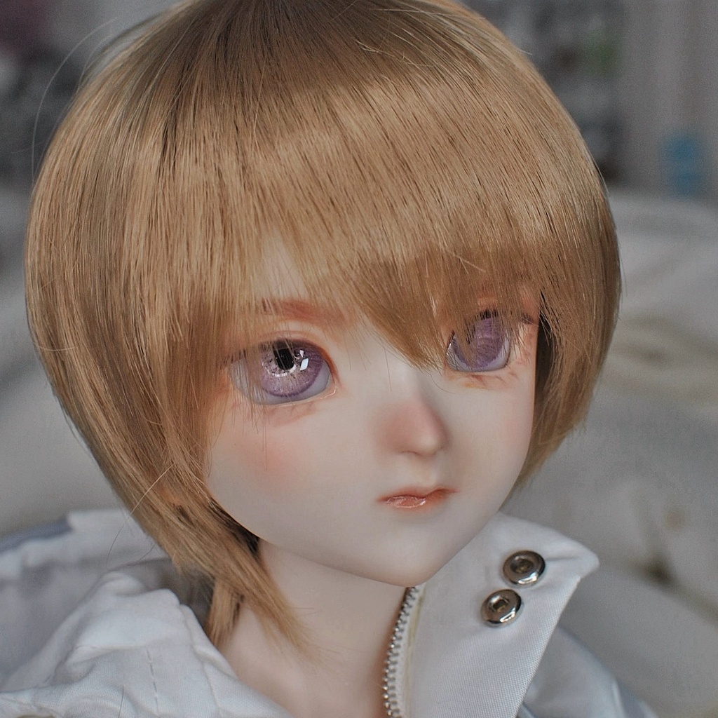 【Mecchori.】 DDH-07(SW肌)カスタムヘッド+ハンドメイドレジンアイ (あきら)#018