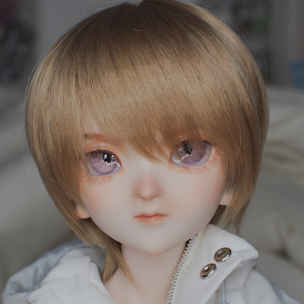 【Mecchori.】 DDH-07(SW肌)カスタムヘッド+ハンドメイドレジンアイ (あきら)#018