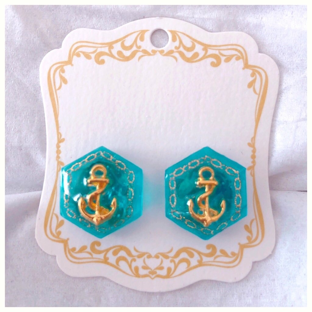 ジョジョイメージピアス(五角形)