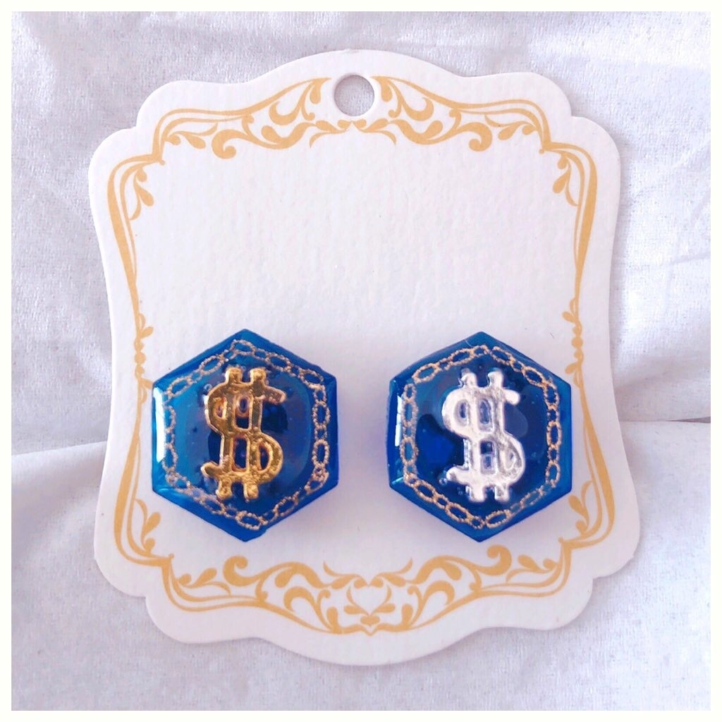 ジョジョイメージピアス(五角形)