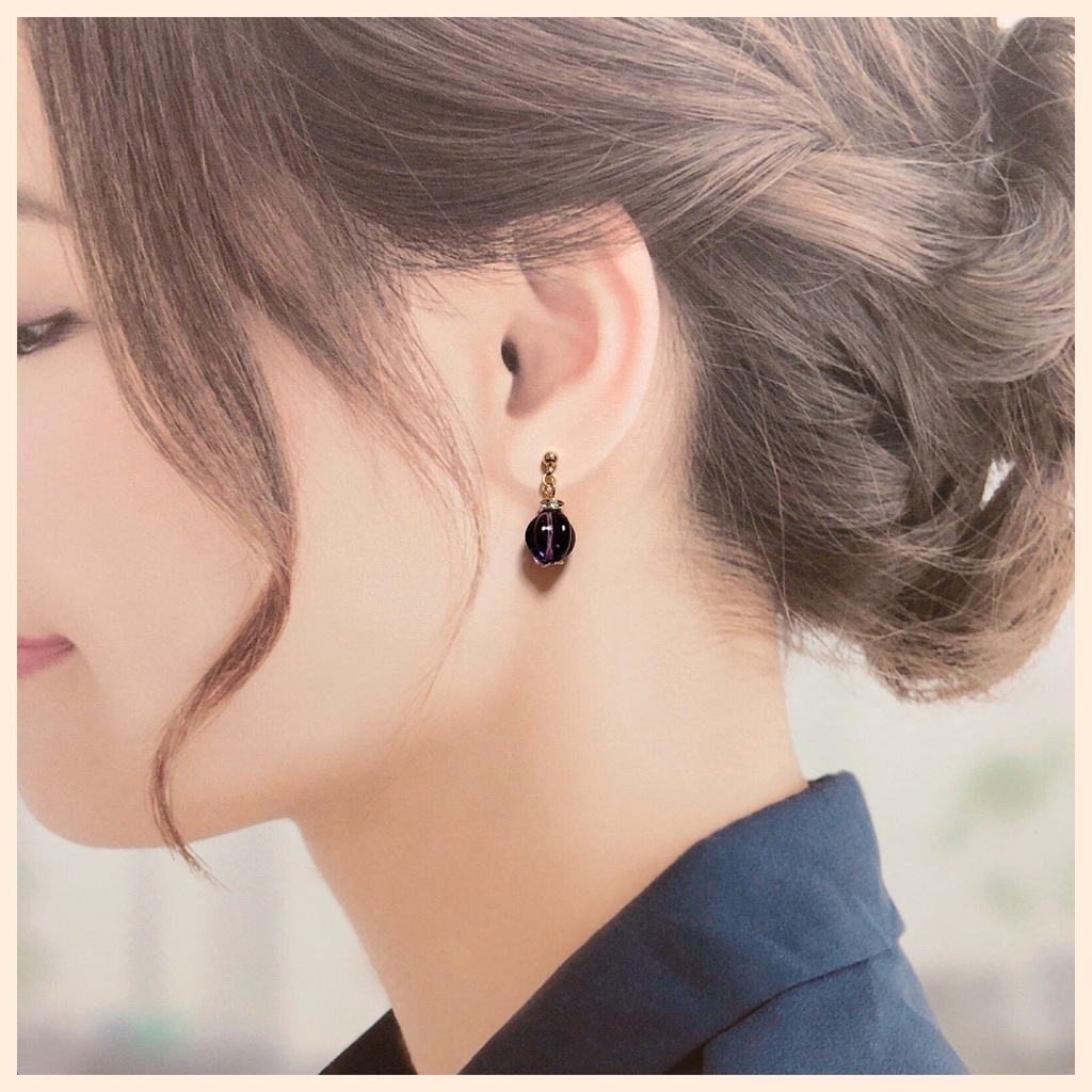 躑躅森盧笙イメージピアス・イヤリング