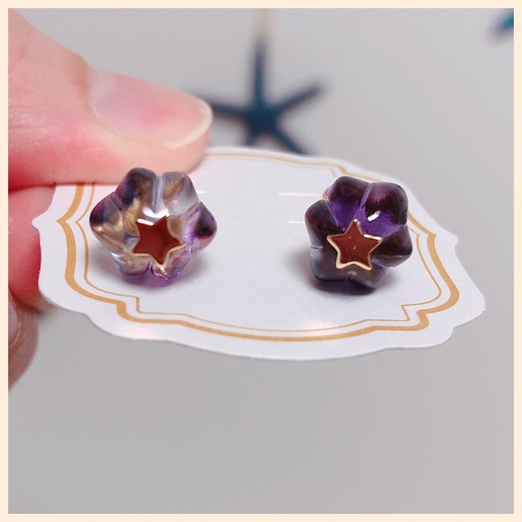 躑躅森盧笙イメージピアス・イヤリング