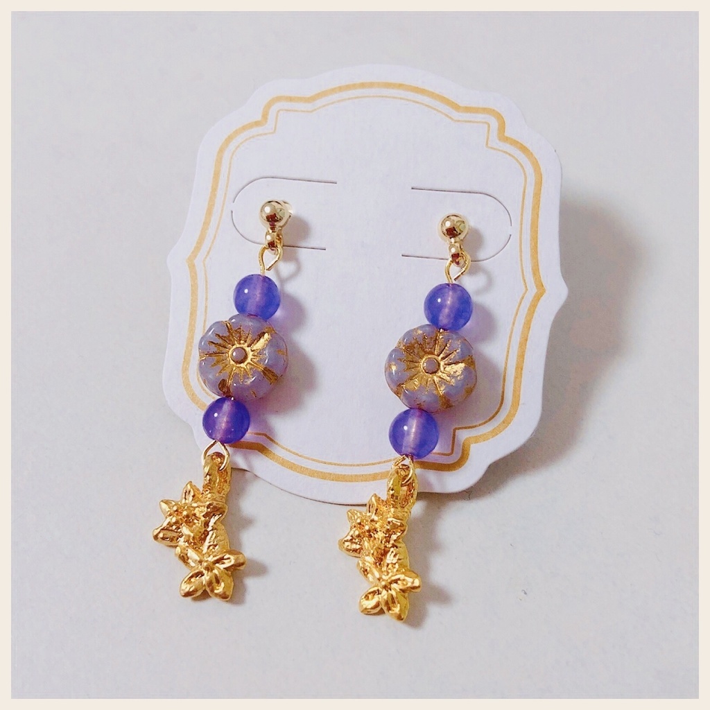 躑躅森盧笙イメージピアス・イヤリング