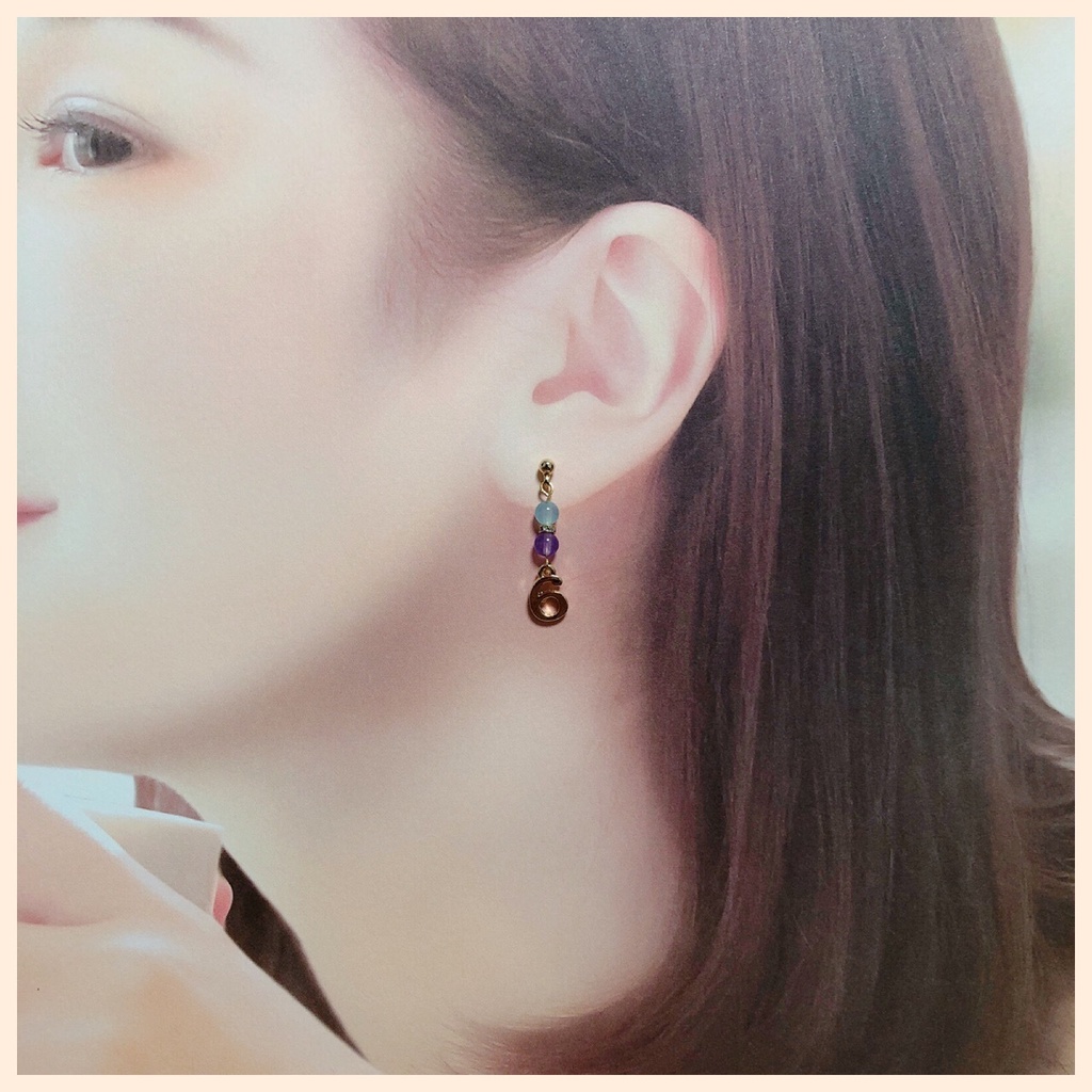 躑躅森盧笙イメージピアス・イヤリング