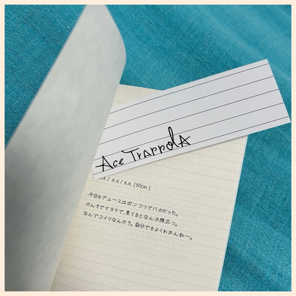 エース・トラッポラの日記