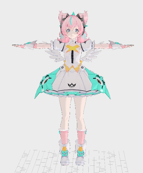 Aira VRM,Vroid,PMX MMD Download - mikelx3d - 2/4