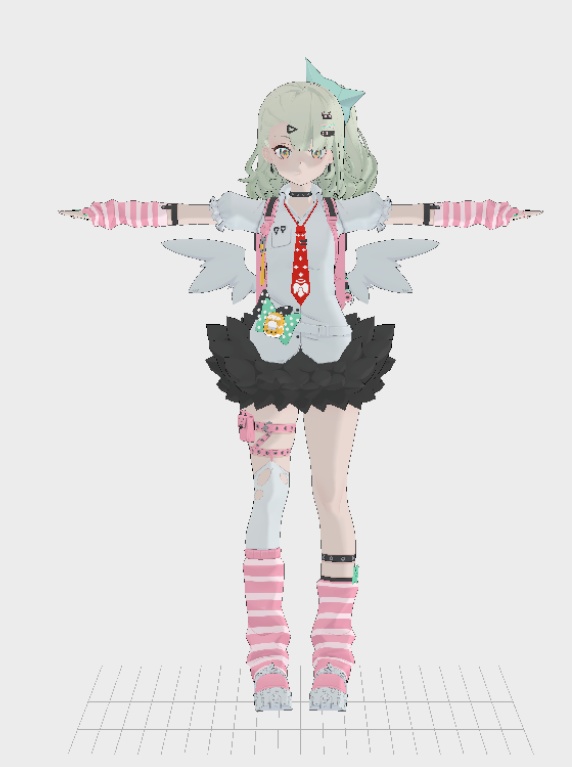 Sunna VRM,Vroid,PMX MMD Download - mikelx3d - 2/4