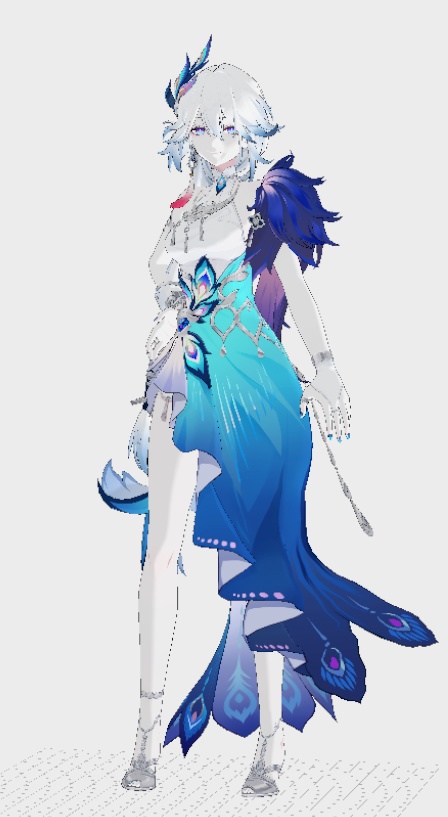 Yao Guang VRM,Vroid,PMX MMD Download 