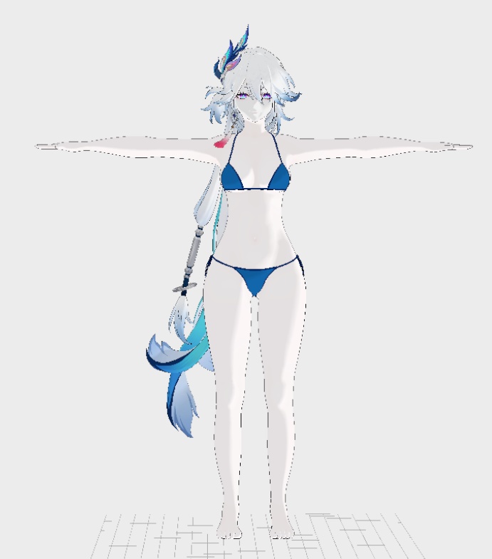 Yao Guang VRM,Vroid,PMX MMD Download - mikelx3d - 4/4