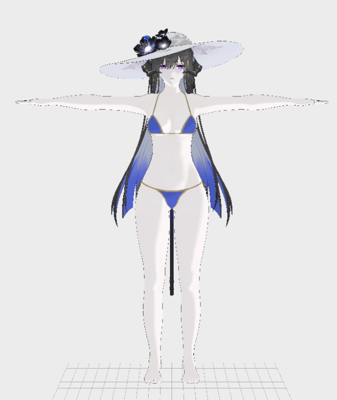 Dahlia VRM,Vroid,PMX MMD Download - mikelx3d - 4/4