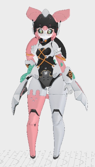 Aria Robot VRM,Vroid,PMX MMD Download