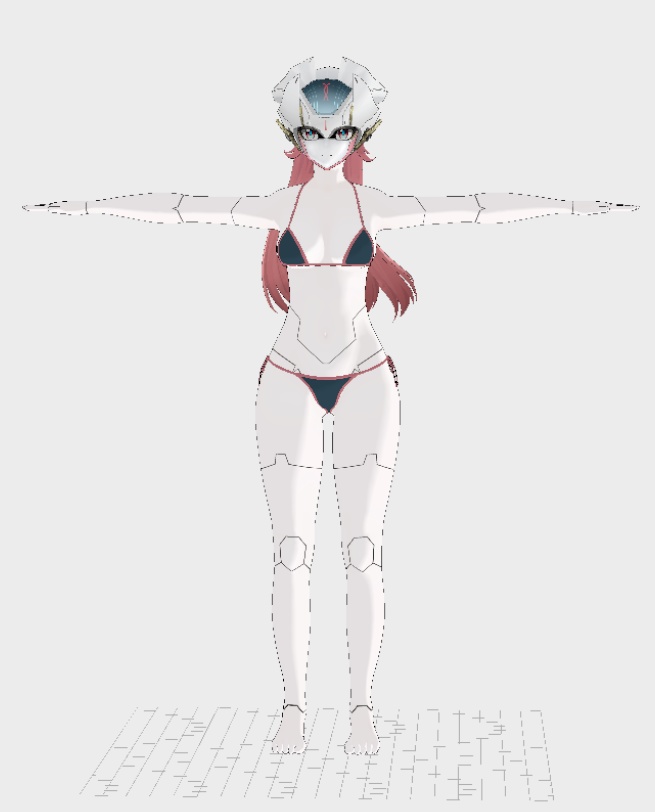 N.A.N.A VRM,Vroid,PMX MMD Download - mikelx3d - 4/4