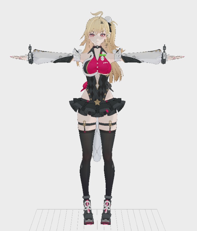 Cissia VRM,Vroid,PMX MMD Download - mikelx3d - 2/4