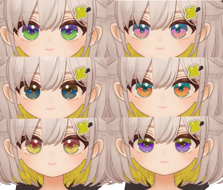 しらつめちゃん用テクスチャセット