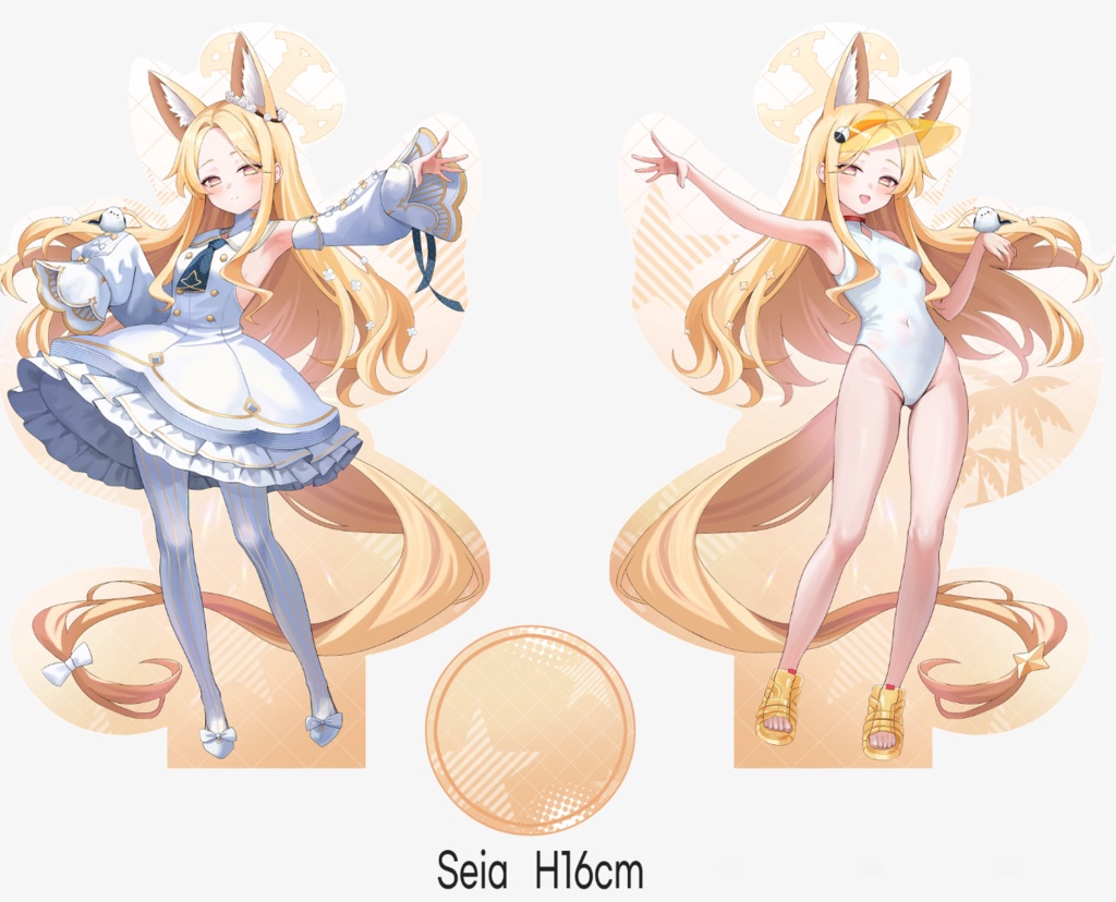 【C107参加】ブルーアーカイブ 両面アクリルスタンド(通販限定)