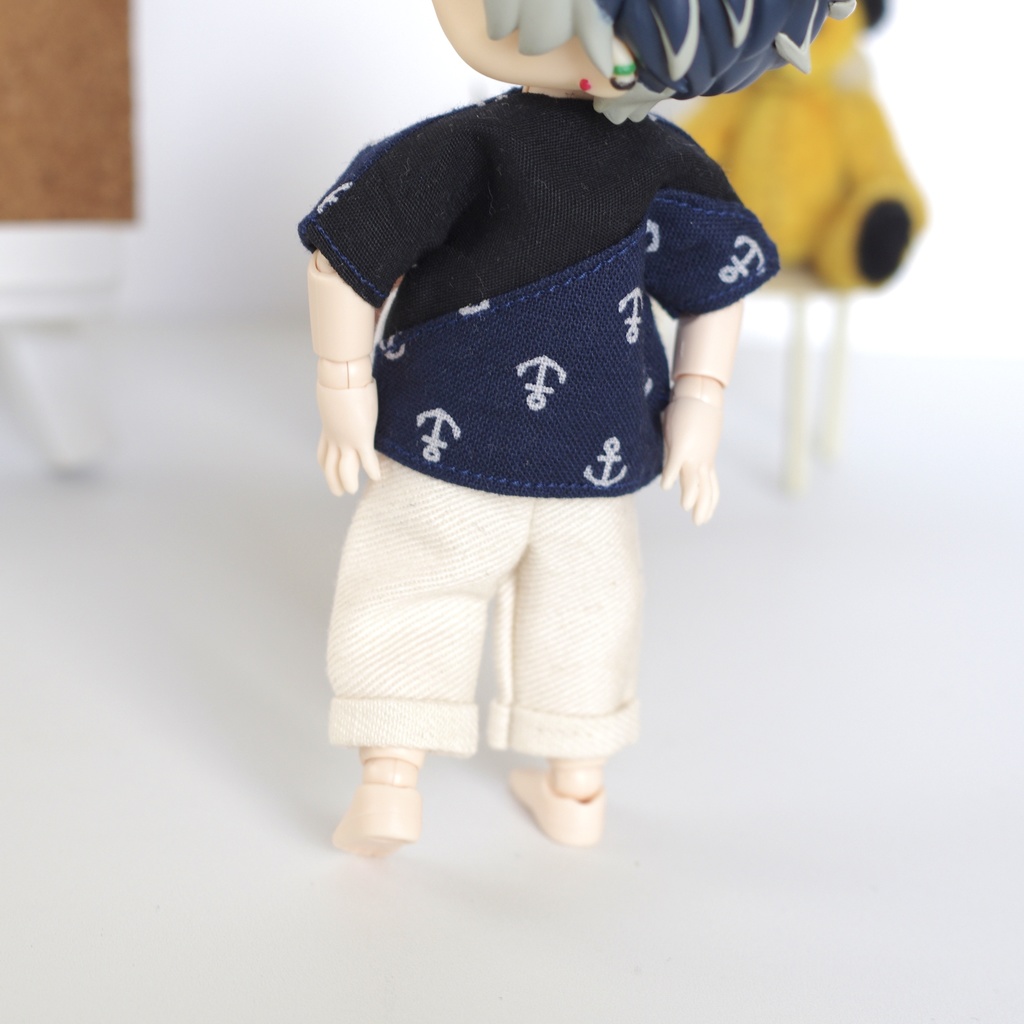 サマー Tshirt／オビツ11•ねんどどーる