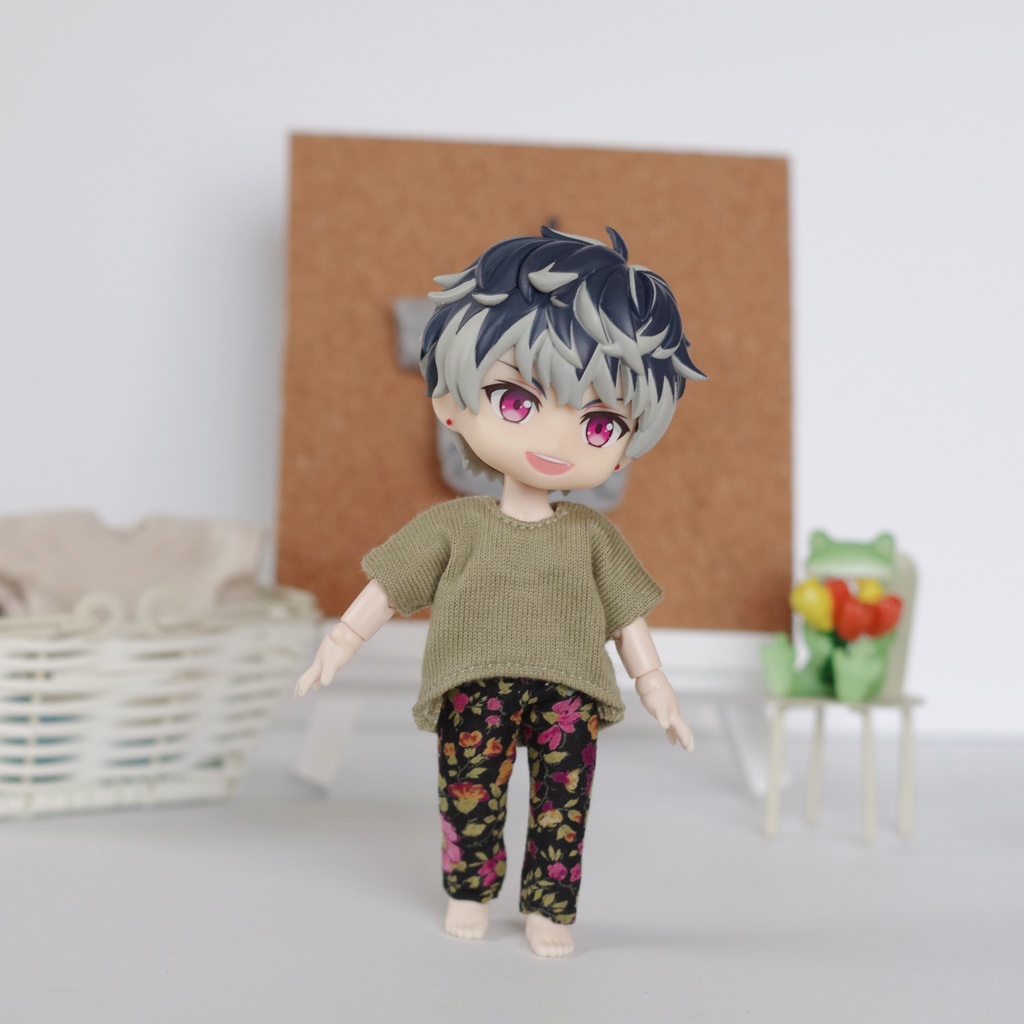 カーブTシャツ／オビツ11・ねんどろどーる