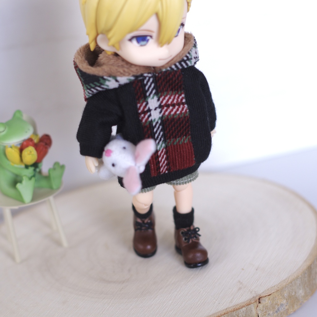 もこフードパーカー／オビツ11・ねんどろどーる身長調整・ねんどろいどどーる