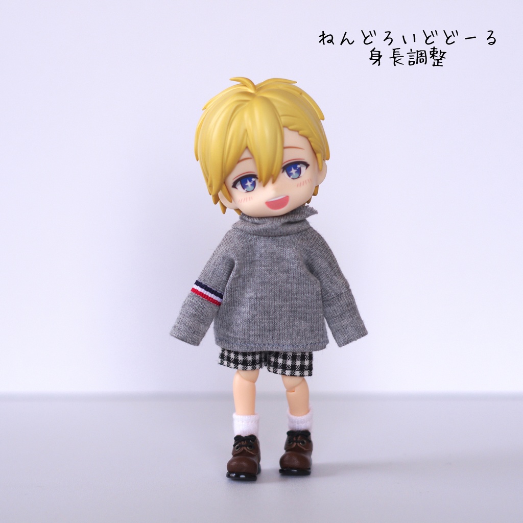 タートルネックトップス/オビツ11・ねんどろいどどーる