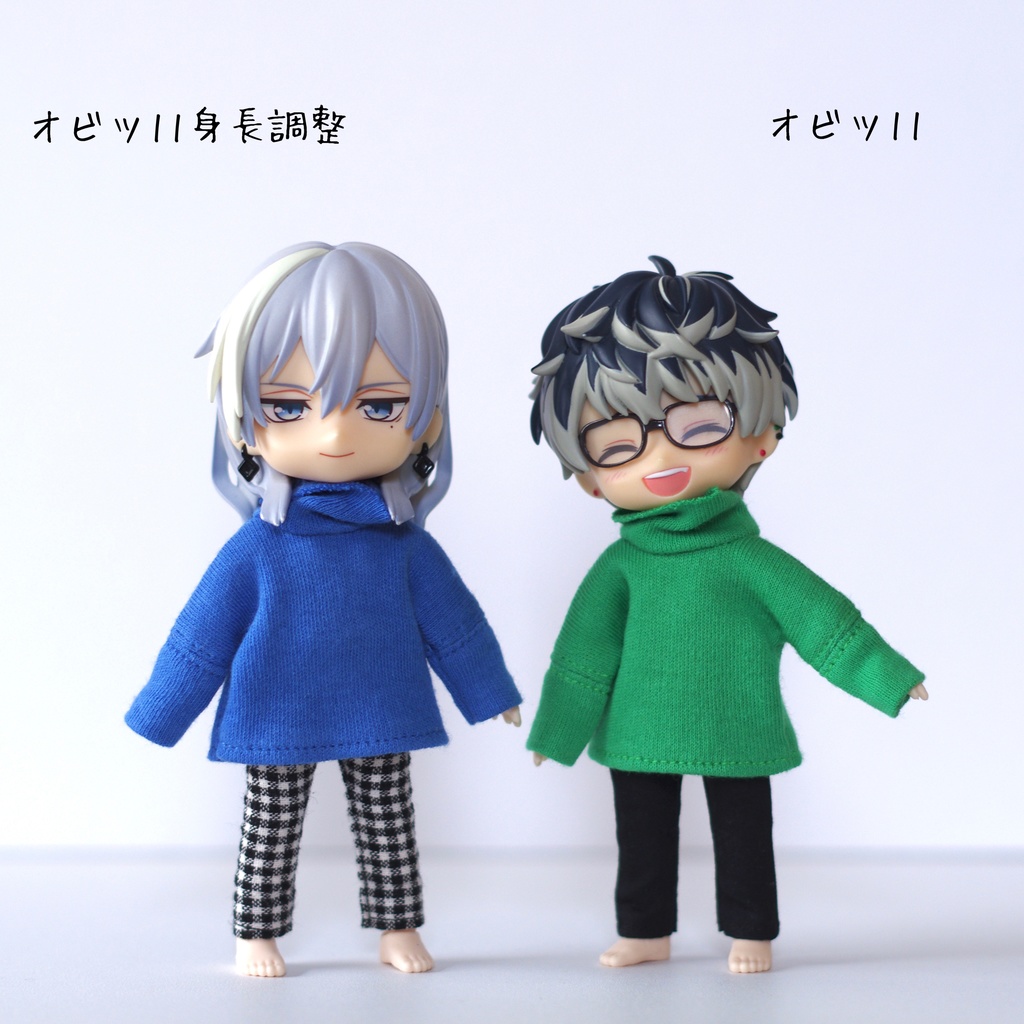 タートルネックトップス/オビツ11・ねんどろいどどーる