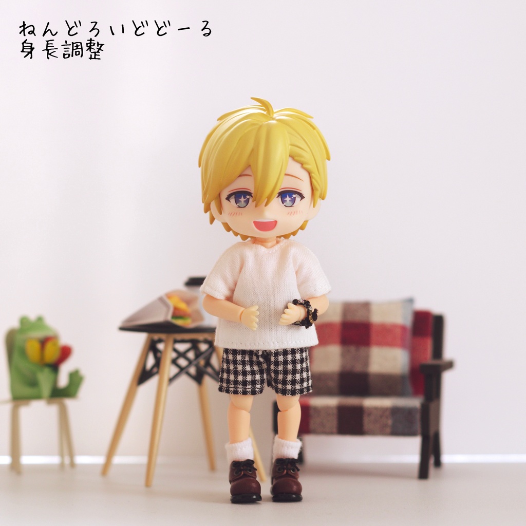 チェックショートパンツ／オビツ11・ねんどろいどどーる - tekuteku