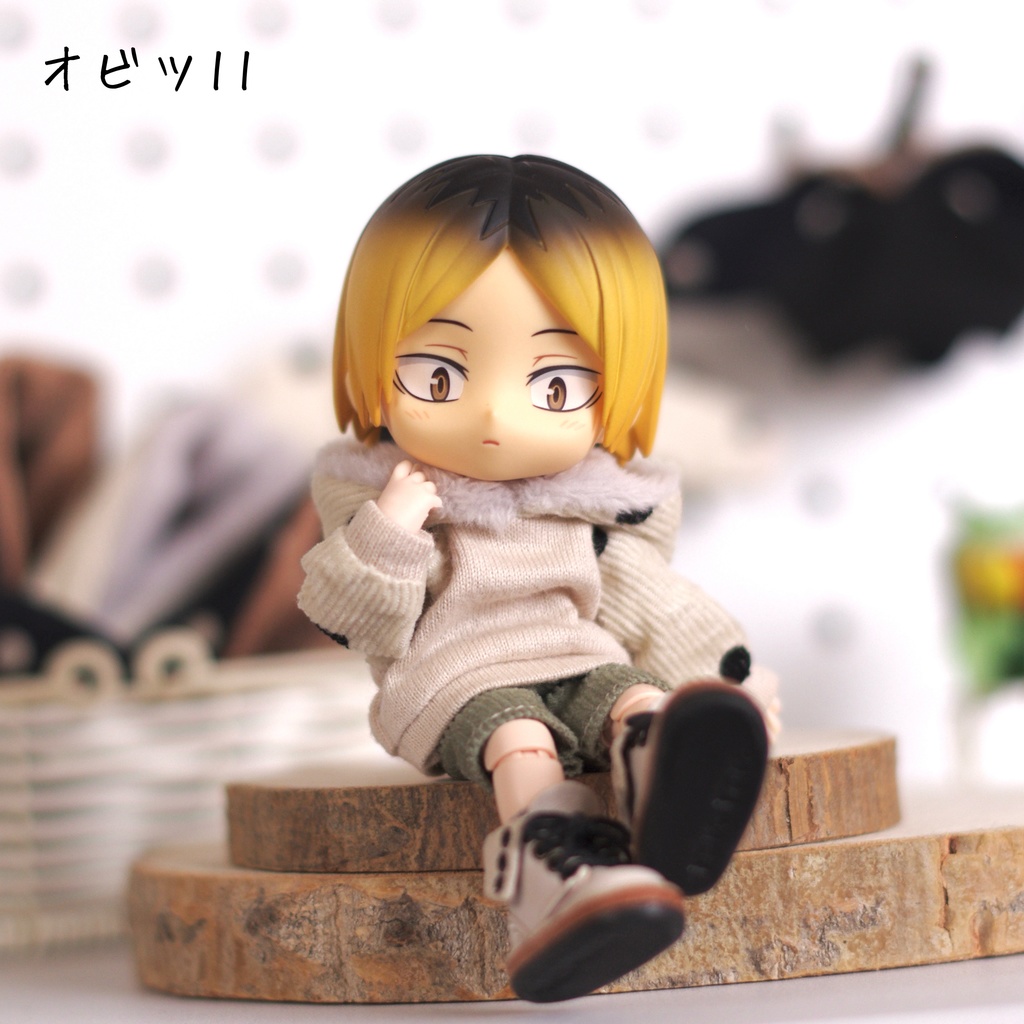 もこフードパーカー/オビツ11・ねんどろどーる