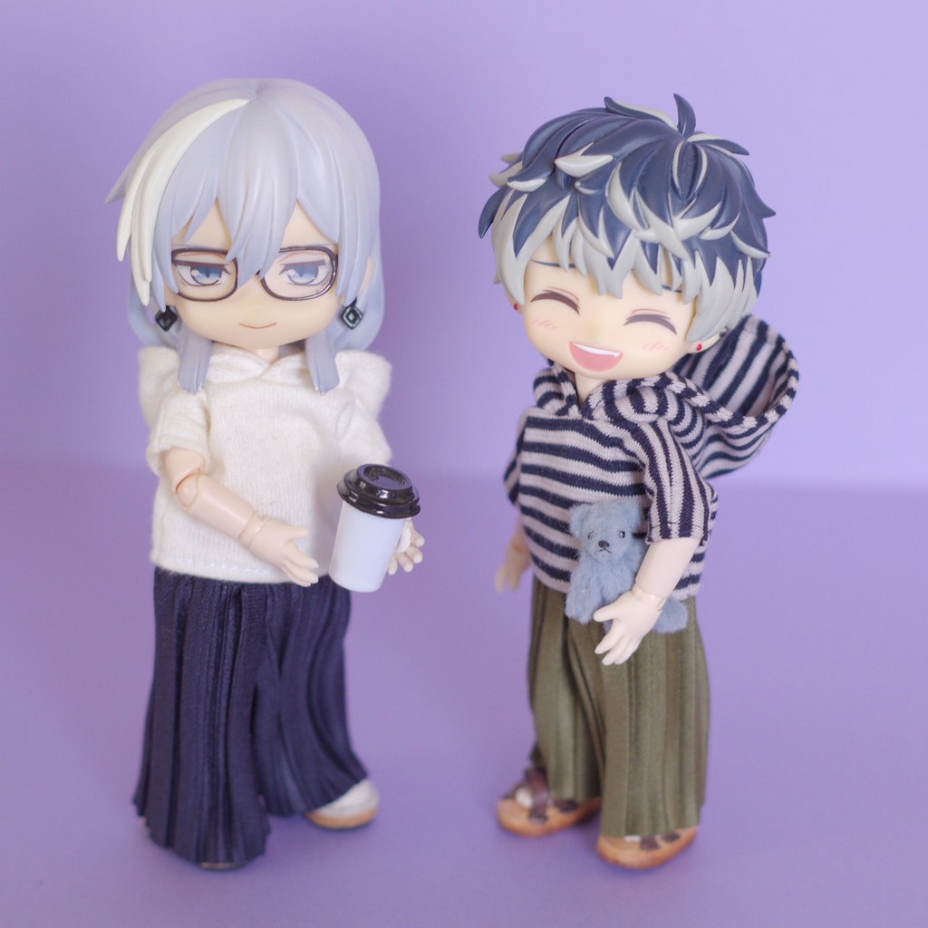 プリーツワイドパンツ／オビツ11・ねんどろいどどーる