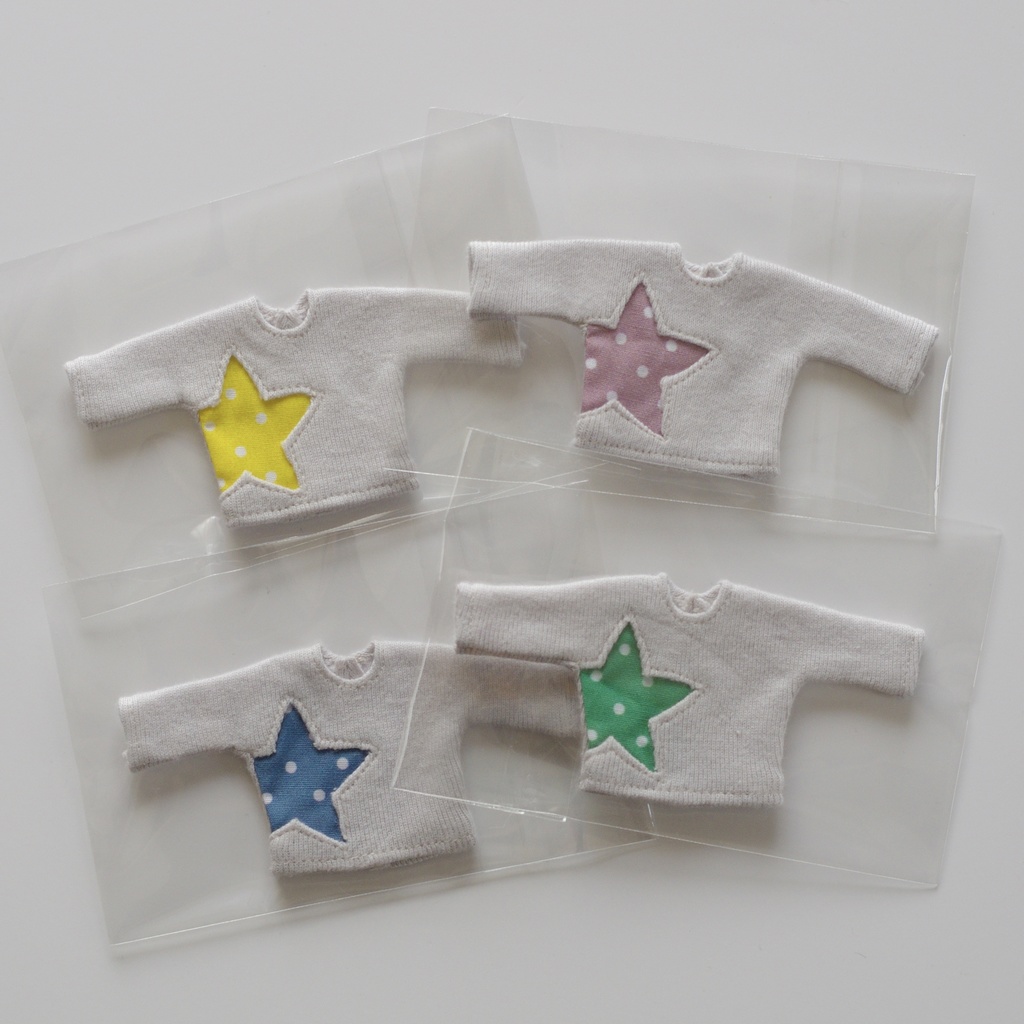 スターTシャツ(イベント持ち帰り分)/オビツ11・ねんどろいどどーる