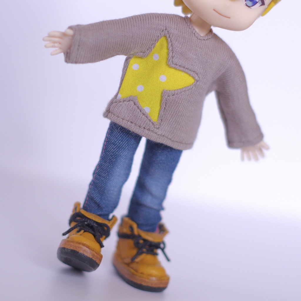 スターTシャツ(イベント持ち帰り分)/オビツ11・ねんどろいどどーる