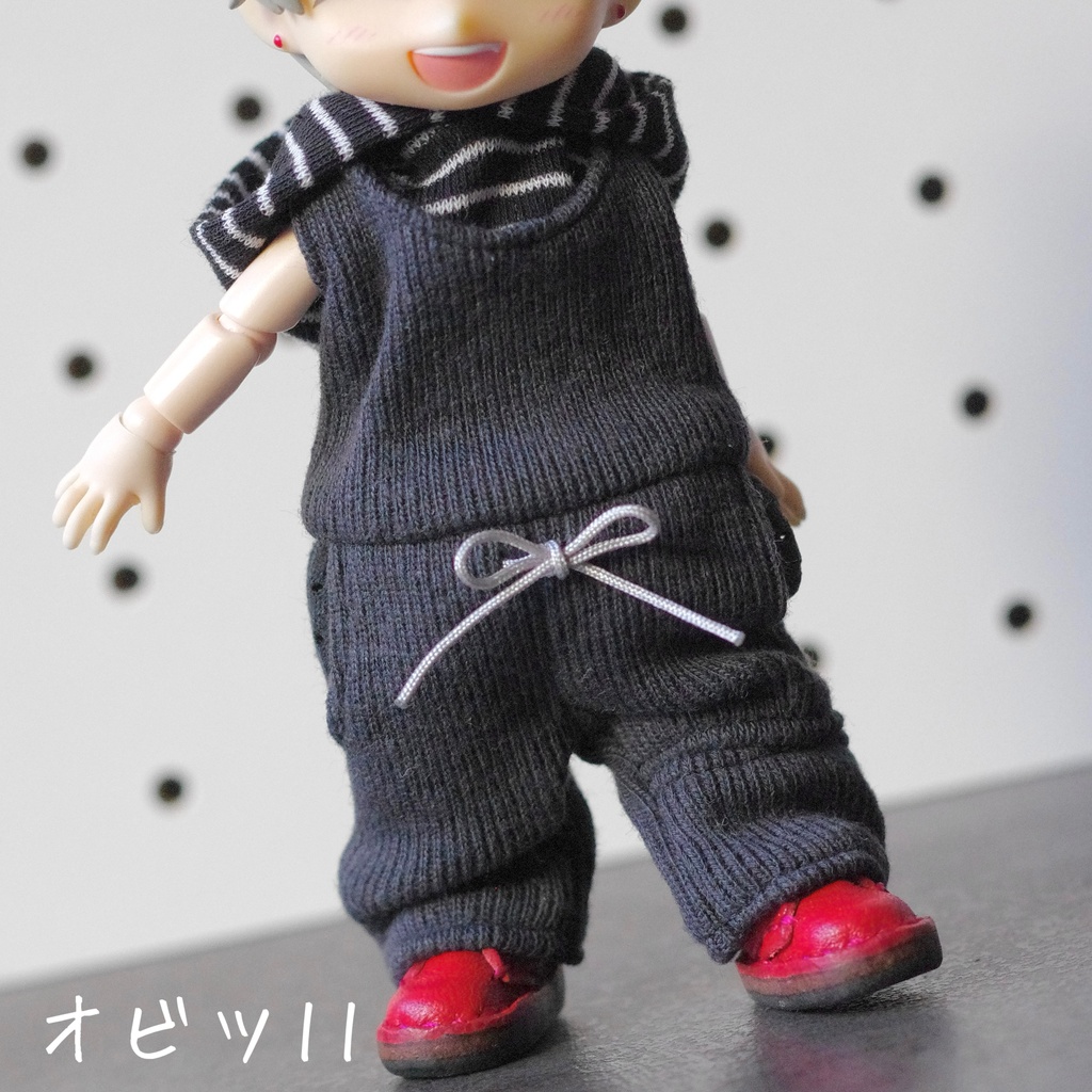 オールインワン+タンクパーカー/オビツ11・ねんどろいどどーる身長調整・ピコドー9,10