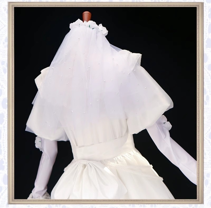 血の女王の衣装 SSR 遡及シリーズ「約束された日」 ウェディングドレス コスプレ衣装