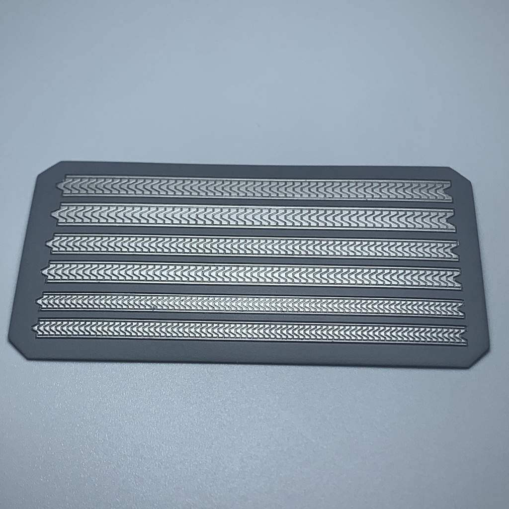 ブロックモールドパーツ② ガンプラ プラモデル 1/144 1/100 改造 改修 カスタム ディテールアップパーツ 0.5mmプラ板