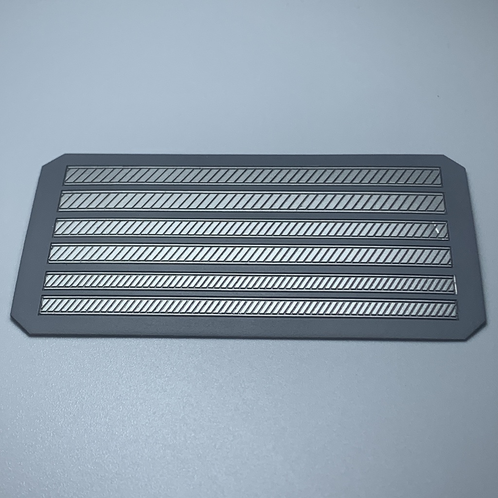 ブロックモールドパーツ③ ガンプラ プラモデル 1/144 1/100 改造 改修 カスタム ディテールアップパーツ 0.5mmプラ板