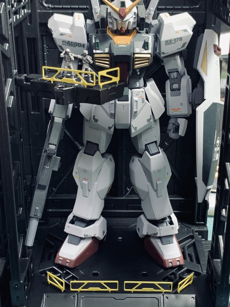 1/144 1/150 SF格納庫手摺③ ガンプラ ディスプレイベース ジオラマ 鉄道模型 Nゲージ モデリングチェーンベース アクションベース 改造